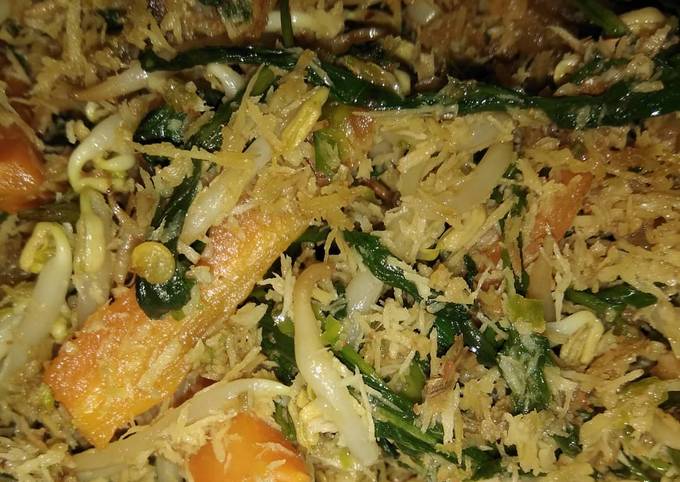 Ini dia! Resep mudah memasak Urap sayur pedas manis dijamin sesuai selera