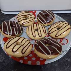 A picture of Donuts de plátano.