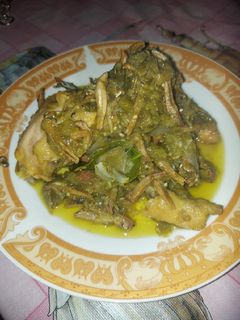 Foto resep Ayam sambel ijo teri