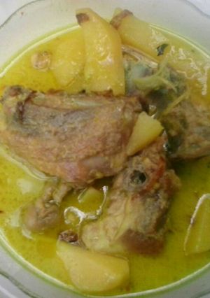 Foto resep Gulai ayam kentang