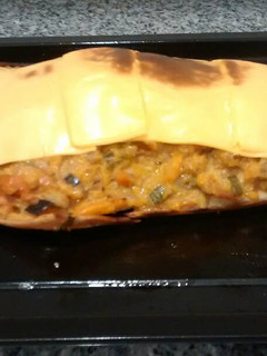 Una foto de Calabaza rellena