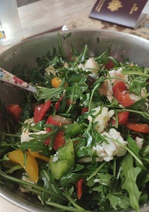 Une photo de ⭐⭐Salade colorée et rapide