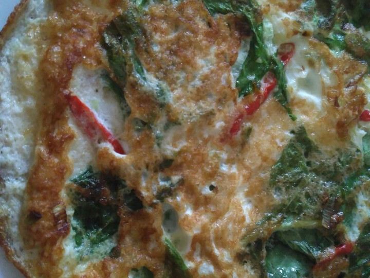 Resep Putih telur daun bayam Anti Gagal