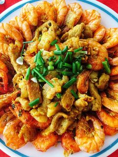 Hình của món Thịt heo rang tôm.