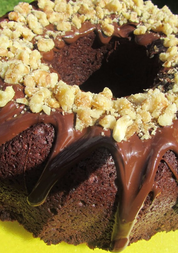 Una foto de Queque de chocolate al microondas