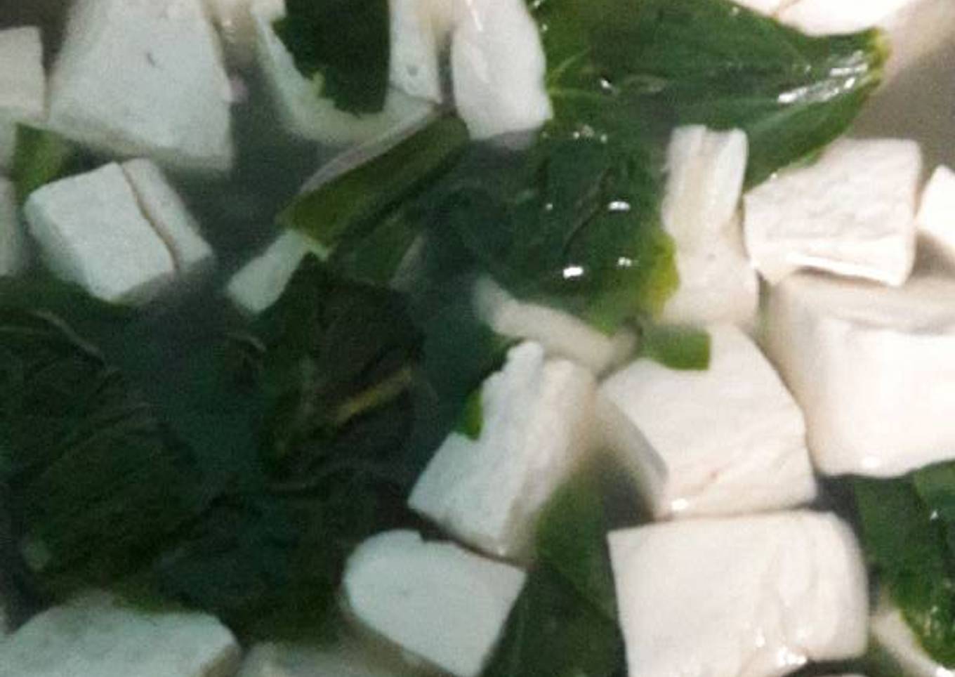 Sup sayur tahu simple