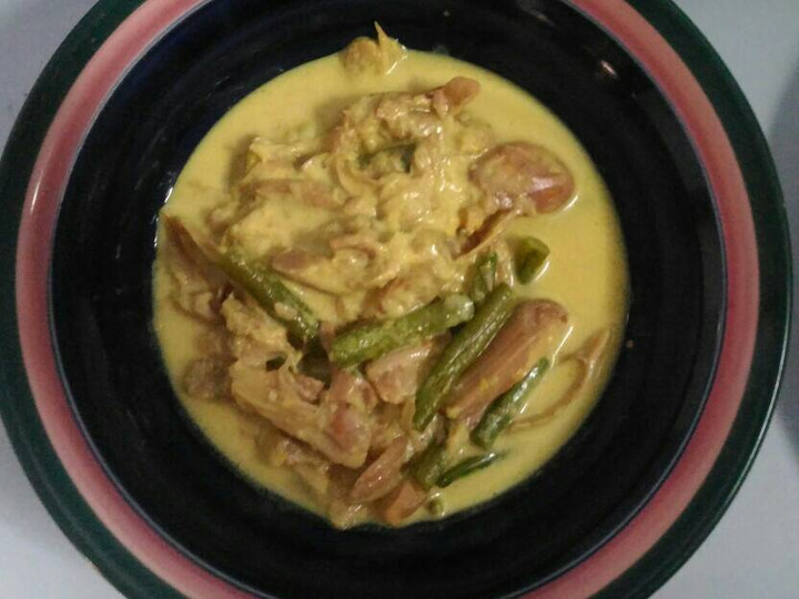 Cara Gampang Menyiapkan Gulai nangka muda ala warung nasi padang Anti Gagal