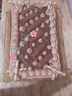 صورة لوصفة كيكة بالمسكوتة ذوق الشوكولاته 🍫🍫