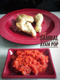 Foto resep Sambal Ayam Pop