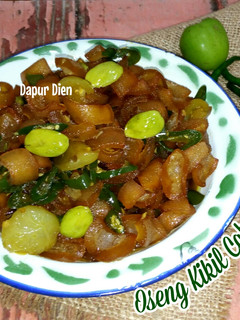 Foto resep Oseng Kikil Cabe Ijo