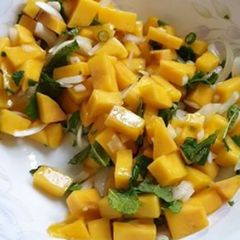 A picture of Mango, Mint and Coriander Salad.
