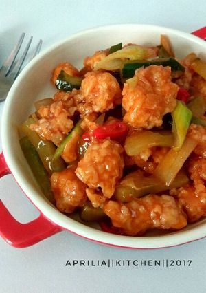 Foto resep Ayam ASAM MANIS simple & praktis
