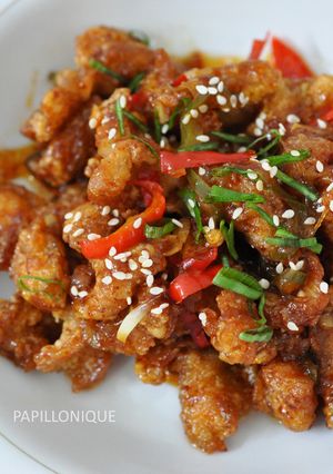 Foto resep Sweet & Spicy Crispy Chicken ala Taste-Sty