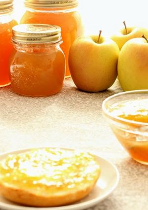 Una foto de Mermelada de manzana