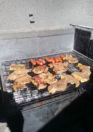 Una foto de Parrilla a la mostaza al quincho