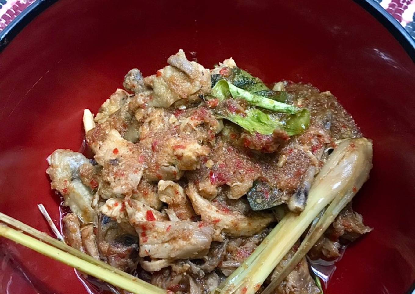 Ayam suwir (ayam potong)
