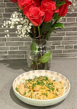A picture of Tofu Piccata.