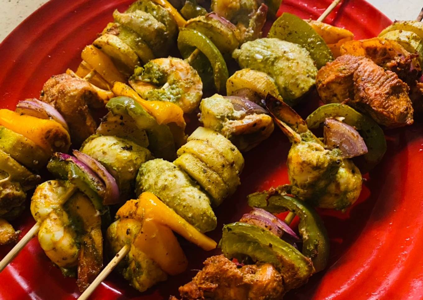 Haara bharaa tandoori kabab