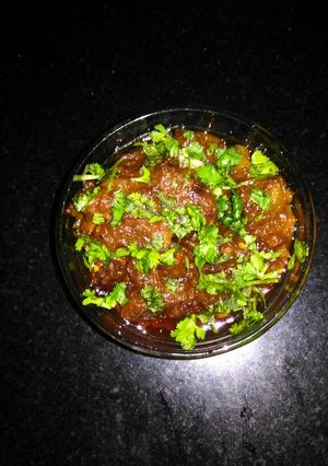 A picture of Mutton masala.