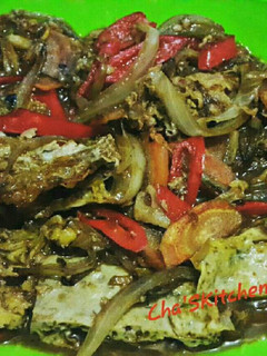 Foto resep Telur dadar kuah pedas