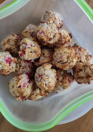 Foto resep 484. Strawberry Oatmeal Cookies (Mpasi Snack Babies & Toddlers 1th+)