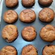 Muffins de banana con nuez