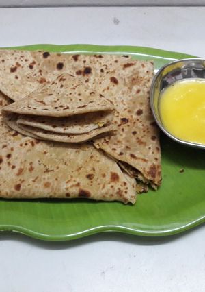 A picture of Puran poli.