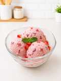 Strawberry Ice Cream Ala Rumahan