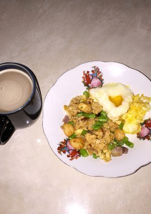 Foto resep Nasi Goreng Diet — Nasi Goreng Oat (Non MSG)