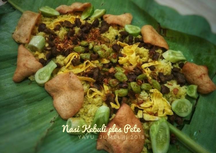 Nasi Kebuli ples Pete