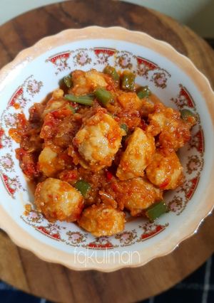 Foto resep Balado Bakso
