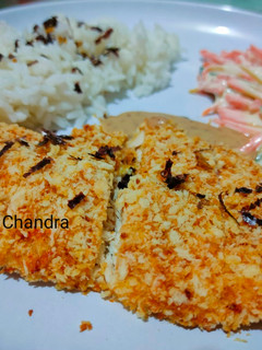 Foto resep Healthy Baked Chicken Katsu