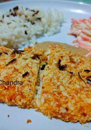 Foto resep Healthy Baked Chicken Katsu
