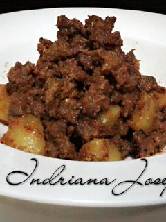 Foto resep Rendang daging & kentang