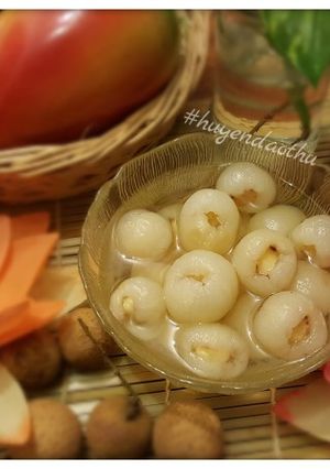 Hình của món Chè long nhãn hạt sen.