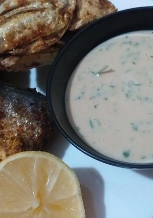 صورة لوصفة صوص السمك المقلي 😋😋