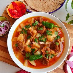 A picture of Shaljum Gosht.