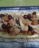 Hojaldre frutal navideño