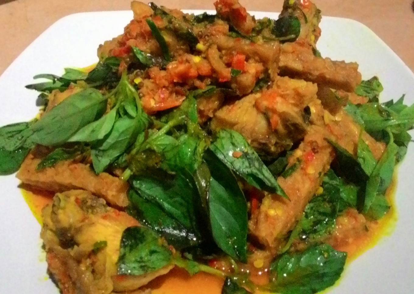 Ayam Tempe Rica Rica Kemangi