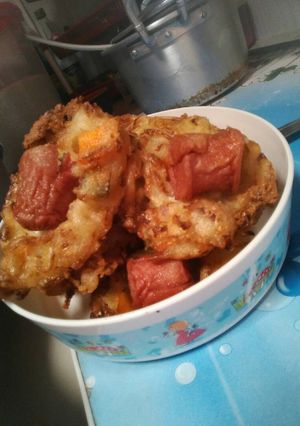 Foto resep Bakwan sayur sosis