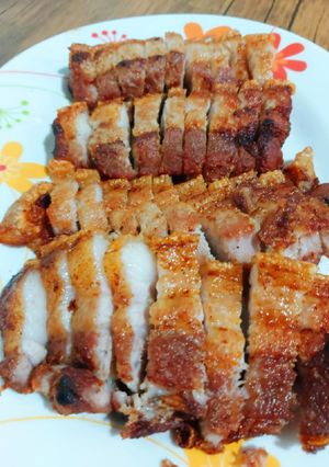 รูปของ หมูสามชั้นทอด