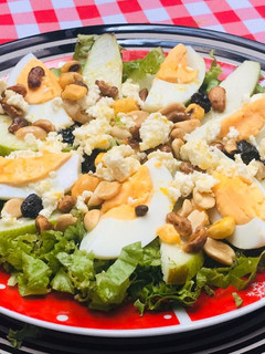 Una foto de Ensalada de peras