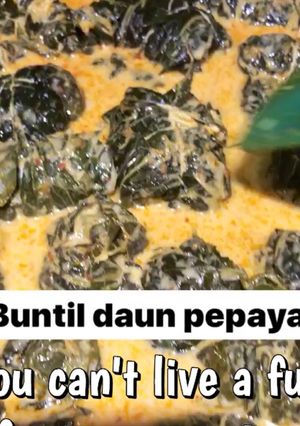 Foto resep Buntil daun pepaya