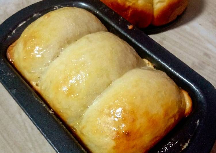 Resep No Oven Soft Bread/Bun (Roti ala Panci) Anti Gagal