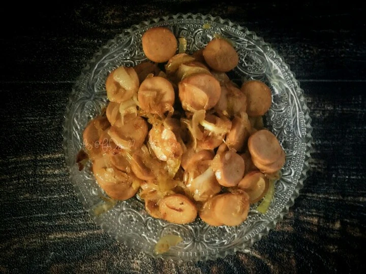 Cara Gampang Membuat Resep Tumis Sosis Bawang (isian pao dan roti) yang Enak Banget Anti Ribet, Menggugah Selera