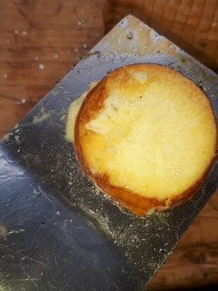 Una foto de Chocante de queso a la espátula