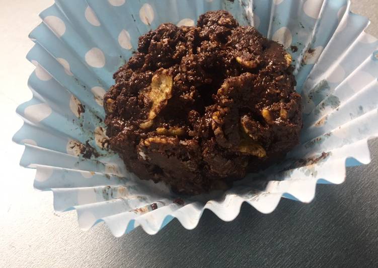 Ropogós csokihalmocskák muffinpapírban