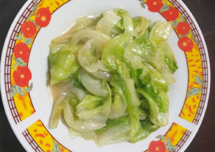 Resep Cah sayur lotus (simple) Anti Gagal