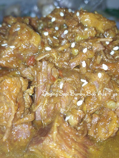 Foto resep Daging Sapi Bumbu Bali ala Tya's Kitchen