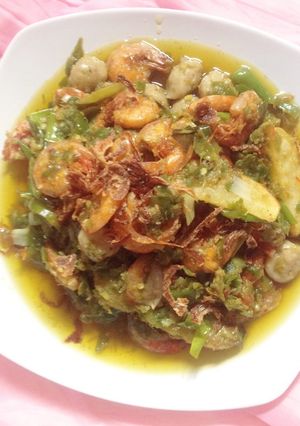 Foto resep Udang Sambel Ijo